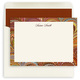 Flame Italian Marble Personalized Flat Stationery Image 3 of 3